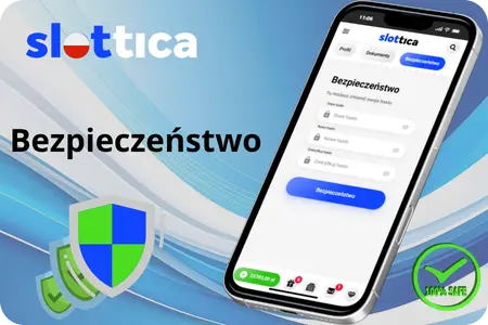 System bezpieczeństwa Slottica casino app
