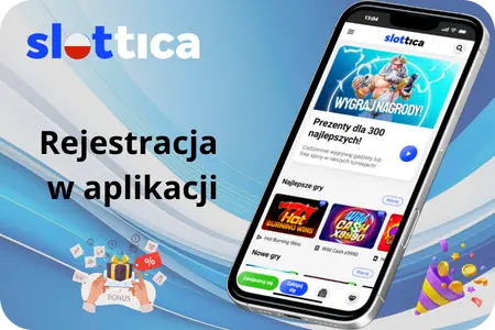 Rejestracja w aplikacji Slottica
