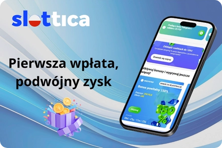 Bonus od pierwszego depozytu w Slottica